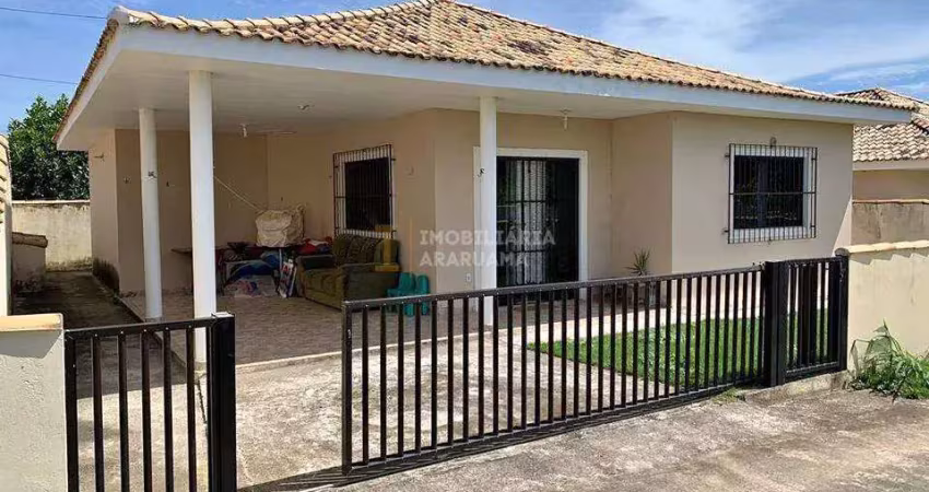 Casa linear com suíte, closet e varanda – bairro areal, um dos mais nobres de araruama!