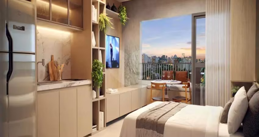 Studio à venda com 1 quarto no condomínio raizes tatuapé, são paulo - sp