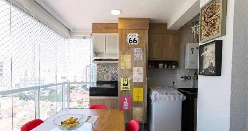 Apartamento à venda com 2 quartos, sendo 1 suíte,  no condomínio bio tatuapé, são paulo - sp
