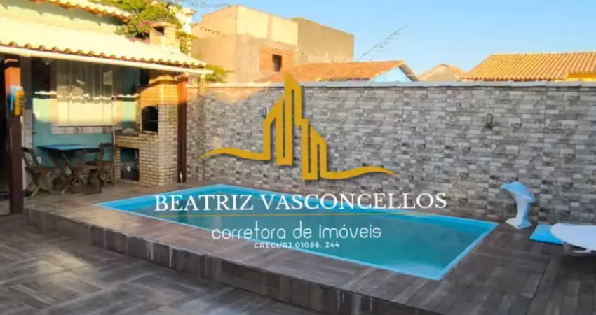 Linda casa à venda em unamar – cabo frio/rj  localizada em condomínio lado praia! ️   valor: r$ 260.000,00  condição especial: ️ aceito entrada de r$ 150.000,00 ️ aceita financiamento por todos os ban