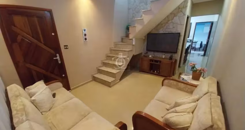 Casa / sobrado para venda em mauá, parque são vicente, 3 dormitórios, 1 suíte, 4 banheiros, 4 vagas