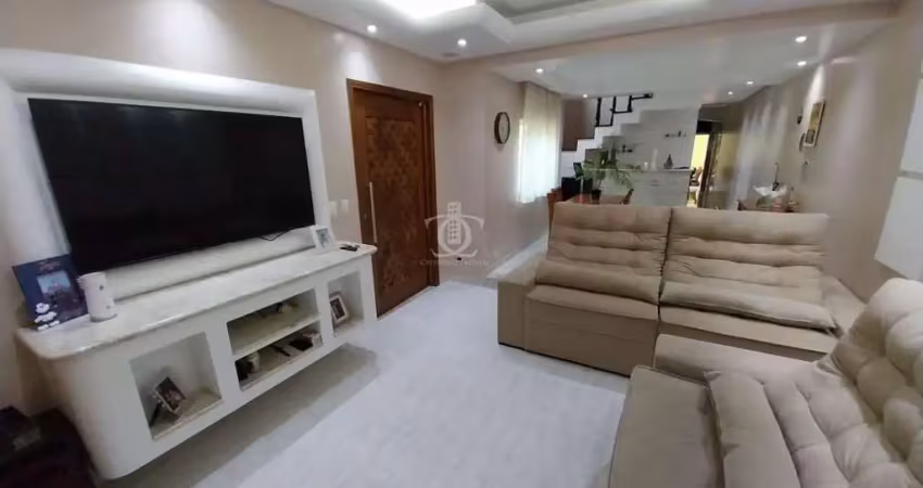 Casa / sobrado para venda em mauá, parque são vicente, 3 dormitórios, 2 suítes, 4 banheiros, 2 vagas
