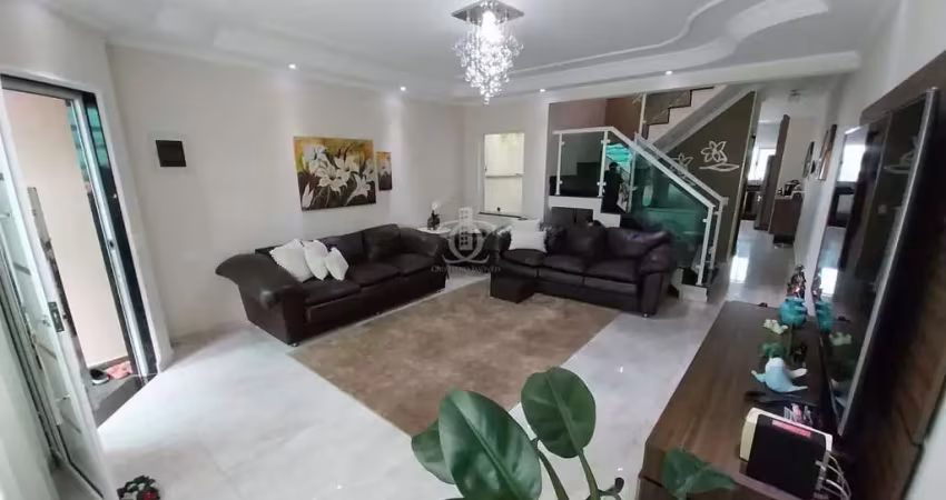 Casa / sobrado para venda em santo andré, parque novo oratório, 3 dormitórios, 1 suíte, 4 banheiros, 6 vagas