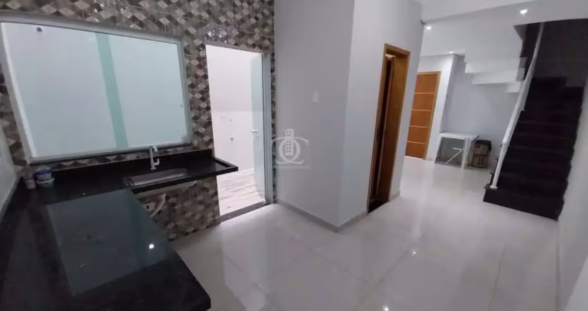 Casa / sobrado para venda em santo andré, vila curuçá, 2 dormitórios, 2 suítes, 3 banheiros, 2 vagas