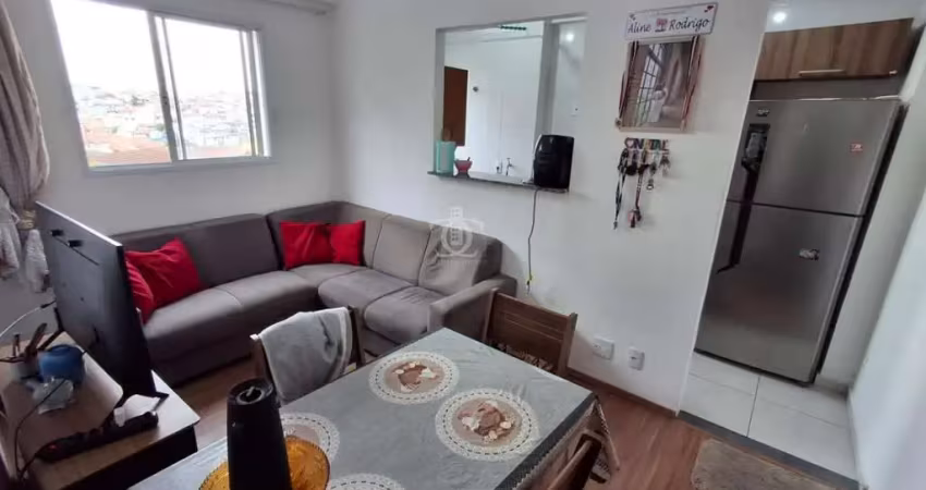 Apartamento para venda em mauá, jardim mauá, 2 dormitórios, 1 banheiro, 1 vaga