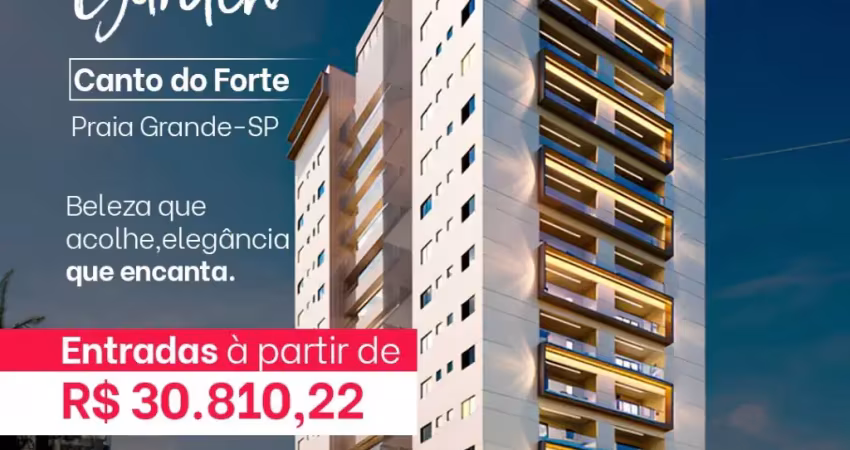Lançamento canto do forte praia grande apartamentos um dois dormitórios