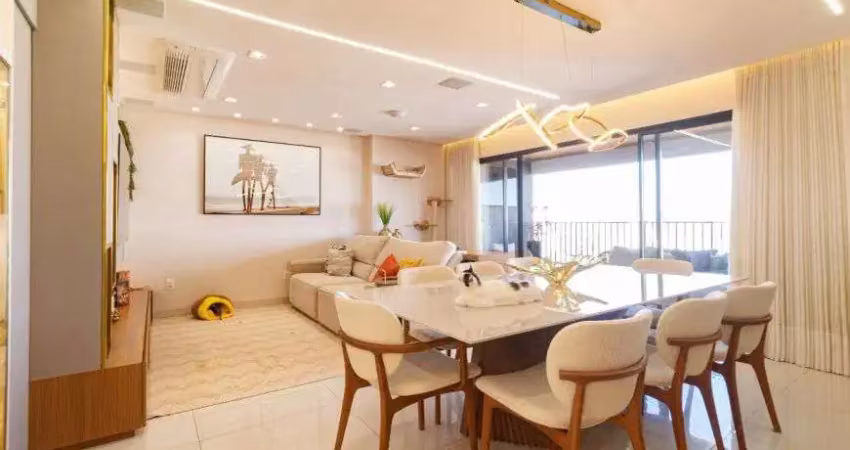 Fluence marista 150m2 mobiliado e decorado 03 suítes