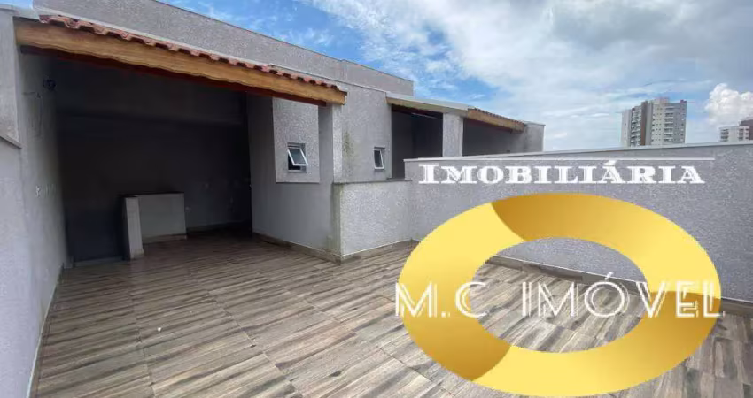 Oportunidade na bela vista, santo andré,  cobertura 100m2,2 quartos,2 vagas