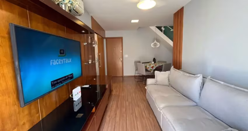 Linda cobertura duplex de 4 quartos sendo uma suíte - cond. atlantis