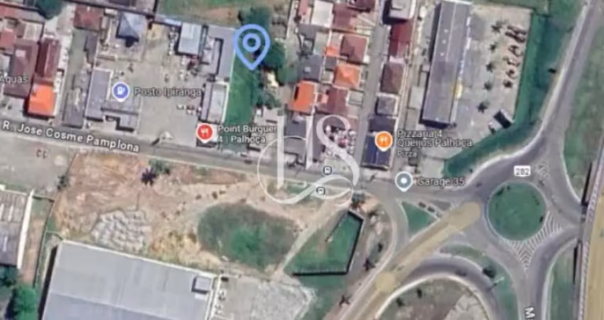 Terreno 843,14m², viabilidade comercial e residencial