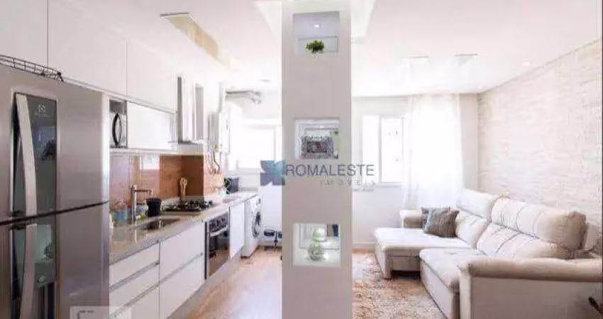 Apartamento com 2 dormitórios à venda, 45 m² por r$ 349.000,00 - vila prudente (zona leste) - são paulo/sp