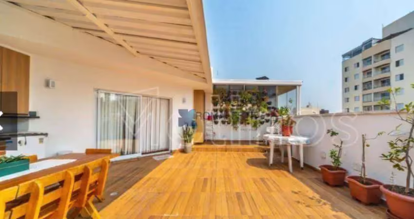 Cobertura com 3 dormitórios à venda, 131 m² por r$ 1.350.000,00 - vila gomes cardim - são paulo/sp