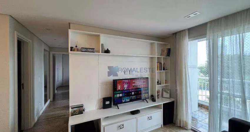 Apartamento com 3 dormitórios à venda, 63 m² por r$ 552.000,00 - vila prudente - são paulo/sp