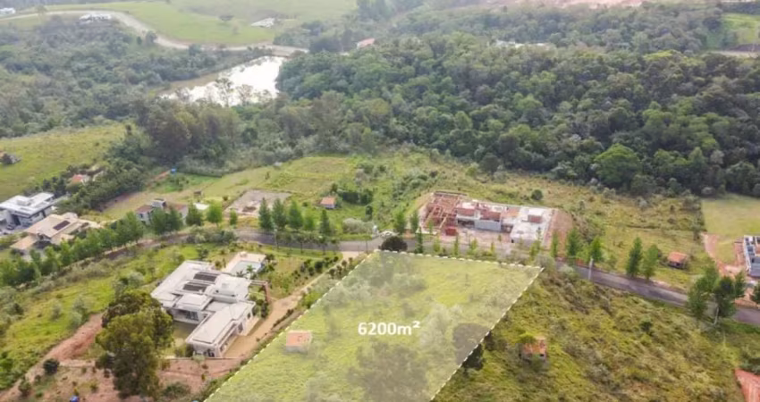 Terreno de 6200m² á venda condomínio parque dos manacás em jundiaí  - sp.