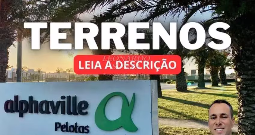 Terreno em condomínio fechado à venda no Laranjal, Pelotas 