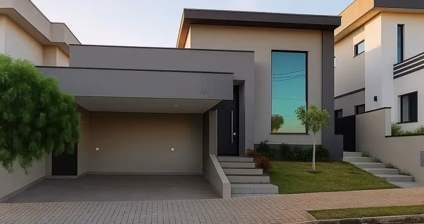 Casa térrea - condomínio reserva rudá - 3 dormitórios 152,25m²