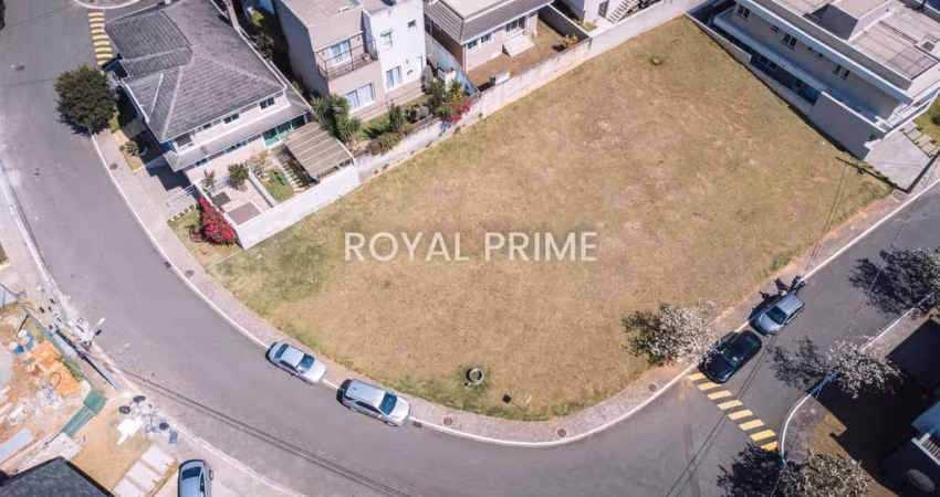 Terreno de Esquina, em Condomínio Clube de Alto Padrão, à venda 486 m² - Santa Felicidade - Curitiba/PR