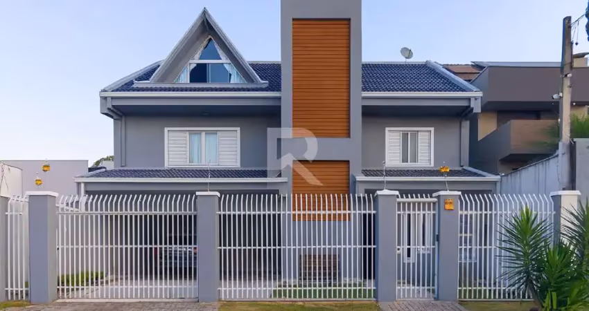Casa frente rua com jardim, 3 pavimentos à venda, 321 m² - são braz - curitiba/pr