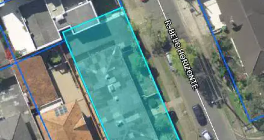 Terreno de esquina na av. silva jardim - zr4 com 519,25 m² á venda - batel - curitiba/pr