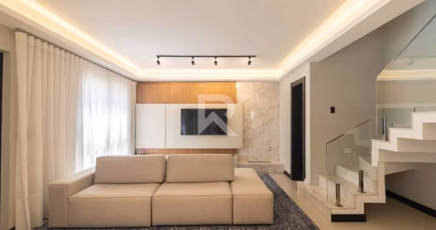 Casa Porteira Fechada com Terraço, 3 Quartos, Venda, 134 m² - Santa Felicidade - Curitiba/PR