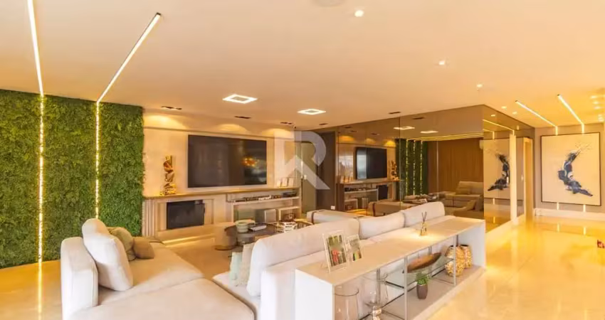 Apartamento Mobiliado com 3 Suítes a venda, 266 m², Face Norte, 4 Vagas – Ecoville – Curitiba/PR