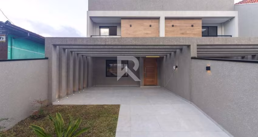 Casa Triplex com Jardim e Face Norte, 3 Quartos 4 Vagas à venda, 183 m² - Portão - Curitiba/PR