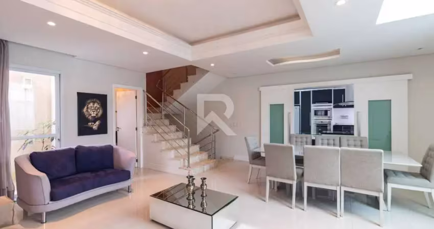 Casa em condomínio com quintal e 3 quartos, 236m2 para alugar - portão, curitiba-pr