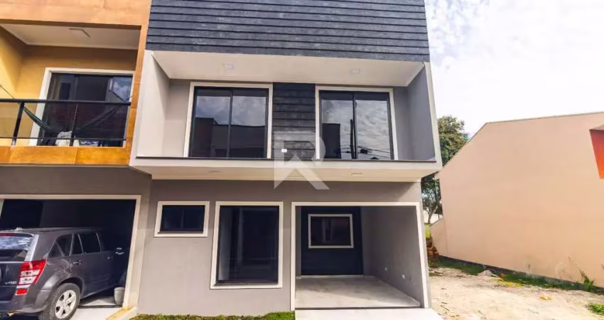 Sobrado em condomínio, 3 quartos, 2 vagas para locação - butiatuvinha - curitiba/pr