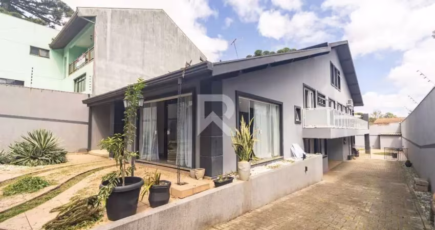 Casa com jardim e 5 dormitórios à venda, 368 m² - campo comprido - curitiba/pr