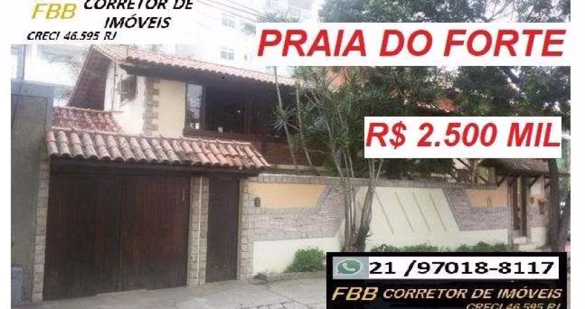 Casa para Venda em Cabo Frio, PRAIA DO FORTE, 4 dormitórios, 1 suíte, 4 banheiros, 4 vagas
