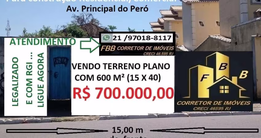 Residencial e Comercial para Venda em Cabo Frio, Peró