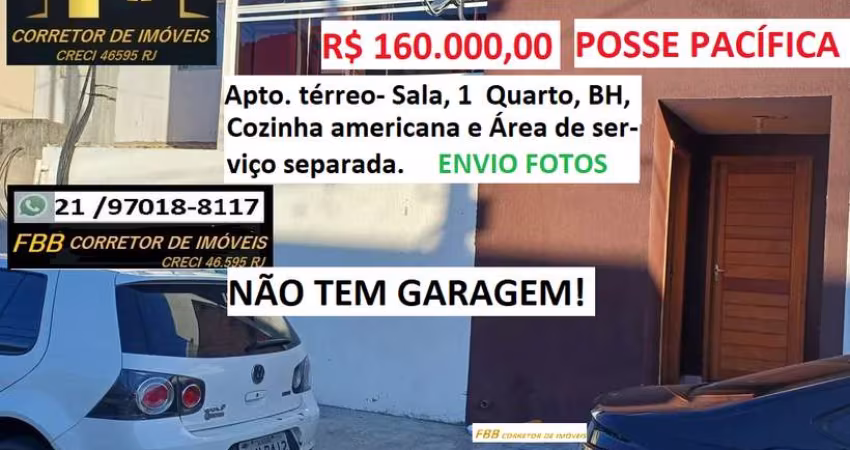 Apartamento para Venda em Cabo Frio, Peró, 1 dormitório, 1 banheiro