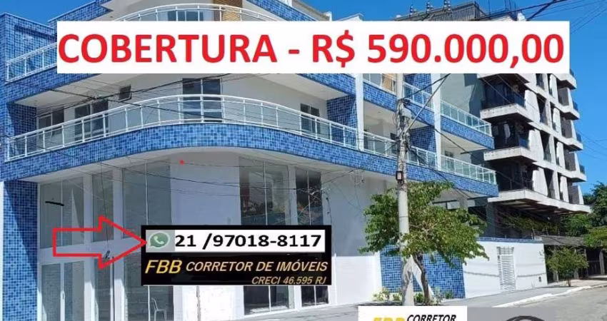 Apartamento para Venda em Cabo Frio, Braga, 1 dormitório, 1 banheiro, 1 vaga