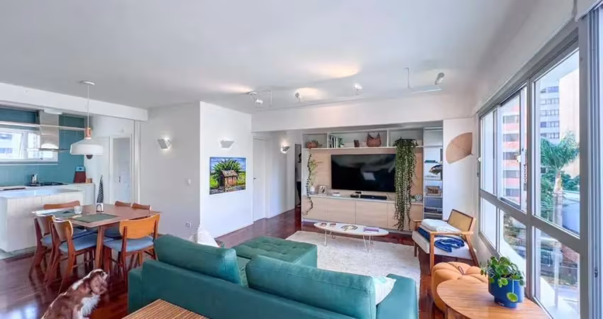 Apartamento com 2 dormitórios 2 vagas a venda em moema