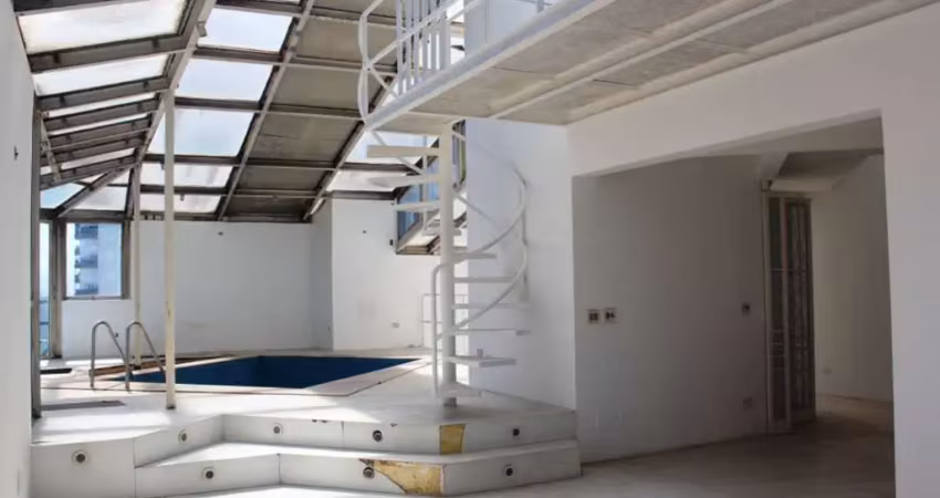 Cobertura tríplex com 6 dormitórios 6 vagas a venda na santa cecília