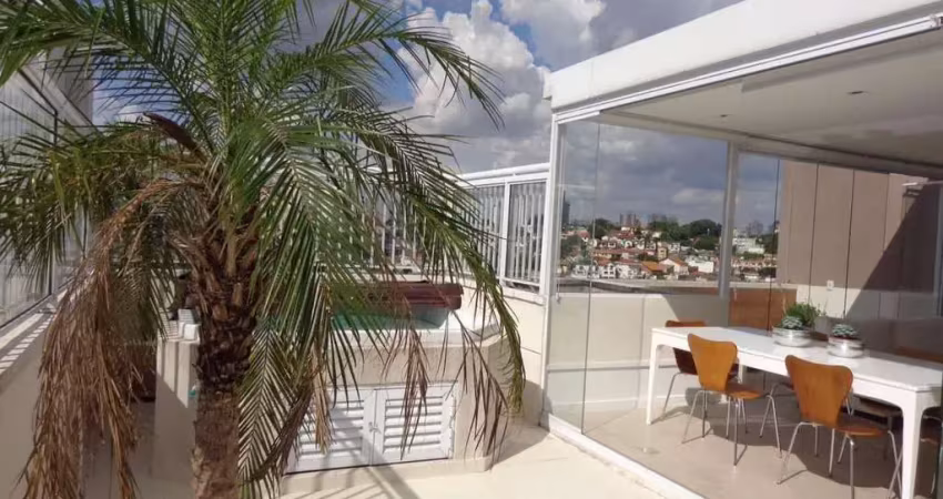Cobertura com 2 dormitórios 3 vagas a venda na vila romana