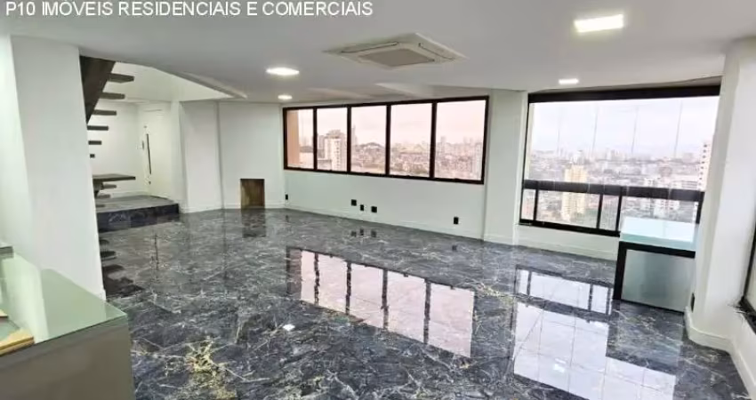 Cobertura com 3 dormitórios 3 vagas a venda em perdizes