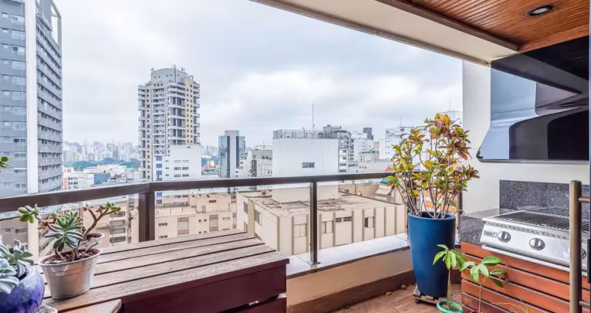 Apartamento com 3 suítes 3 vagas a venda no itaim bibi