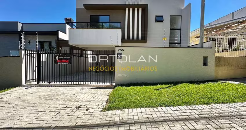 Sobrado alto padrão 136m²- 03 dormitórios- cidade jardim- são josé dos pinhais -pr