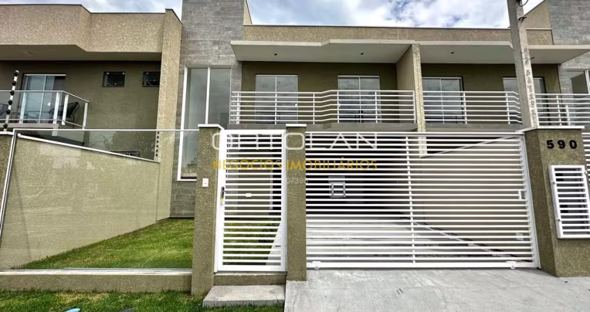 Sobrado NOVO 148m² - 03 dormitórios – Cidade Jardim - São José dos Pinhais