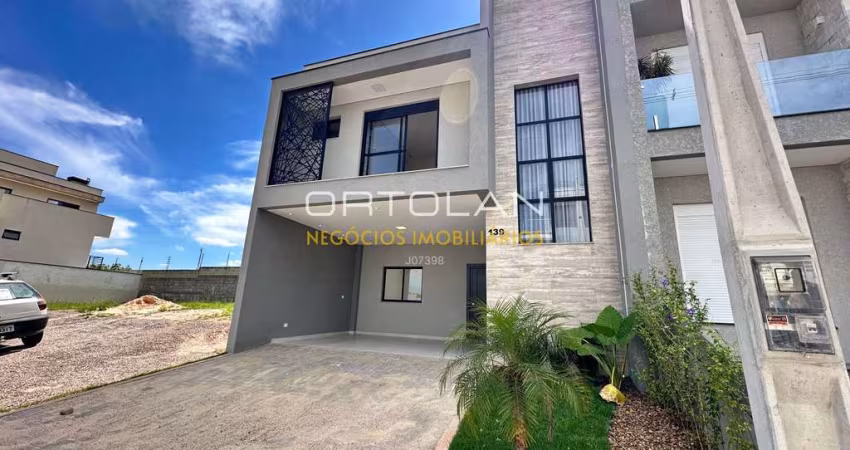 Sobrado em condomínio fechado 140m² - 03 dormitórios - Costeira - São José dos Pinhais