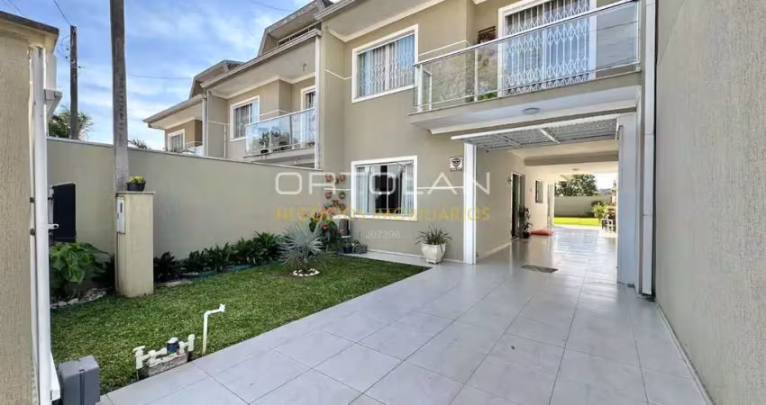 Sobrado triplex 201,51 m2 - 03 dormitórios - bom jesus - são josé dos pinhais - pr
