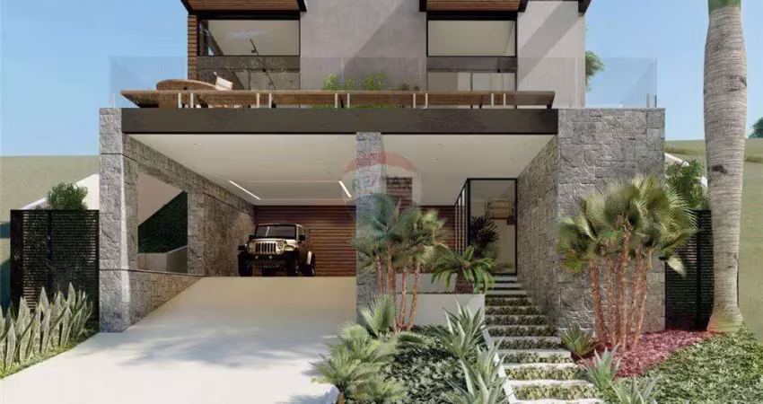 Casa com 3 suítes, 3 vagas, área de lazer, Alphaville, Juiz de Fora/MG