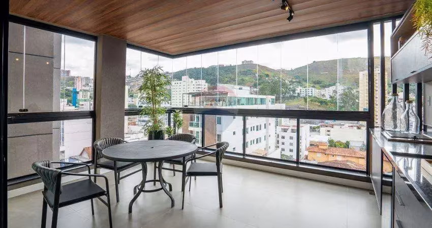 Apartamento 111 m² com 2 quartos, 2 suítes, 2 vagas, varanda gourmet, são mateus, juiz de fora/mg