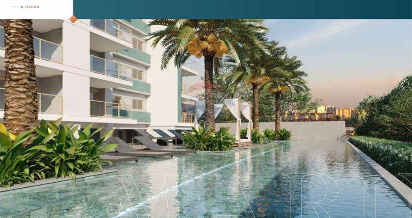 Apartamento alto luxo com 2 quartos, suíte, 1 vaga, área de lazer, Centro - Juiz de Fora