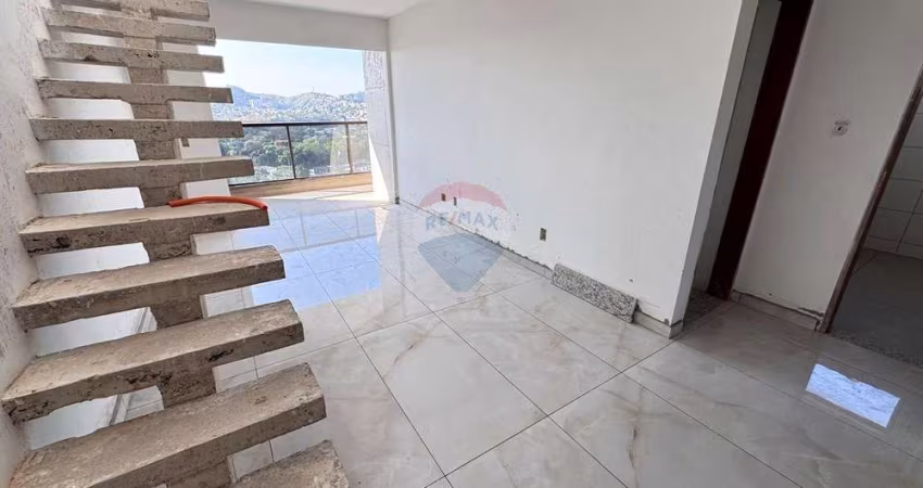 Cobertura a venda próximo ao colégio Santa Catarina com 3 quartos sendo 1 suíte e varanda gourmet, elevador e 2 vagas.
