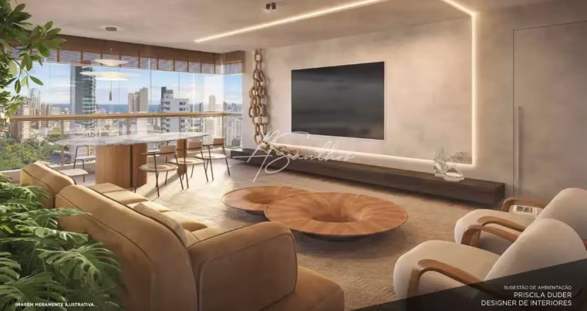 Apartamento com 4 quartos à venda na Rua Rio de São Pedro, 15, Graça, Salvador