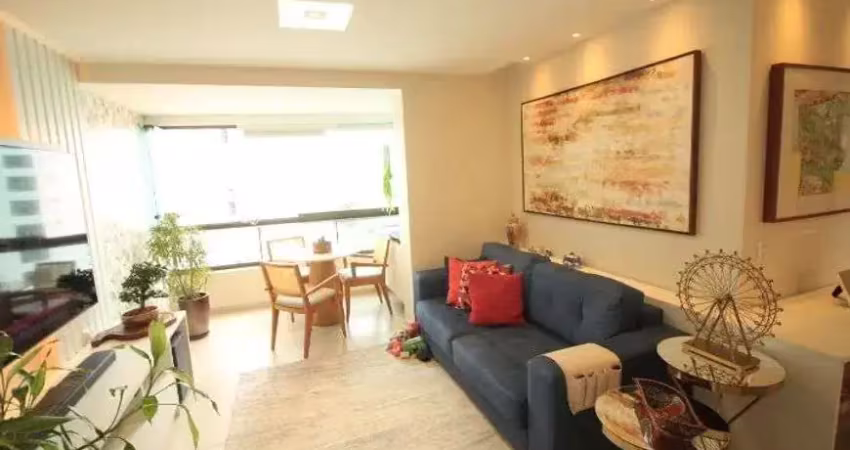 Venda de apartamento com 89m2 todo reformado no rosarinho- 03 quartos-andar alto-02 garagens