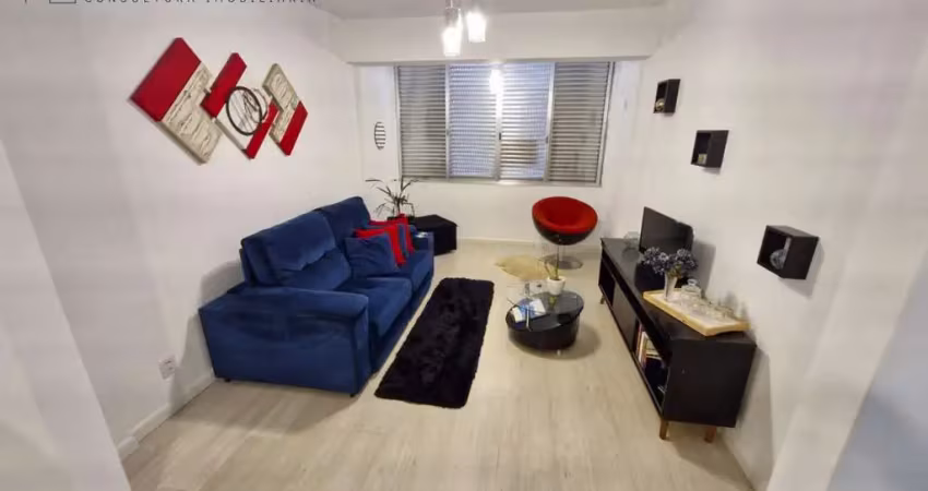 Apartamento para venda em santos, josé menino, 1 dormitório, 1 banheiro, 1 vaga