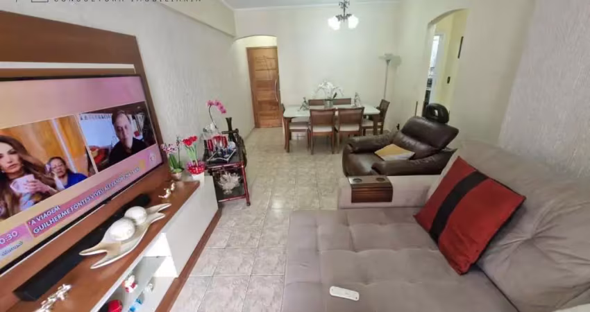 Apartamento para venda em são vicente, itararé, 2 dormitórios, 1 suíte, 3 banheiros, 1 vaga